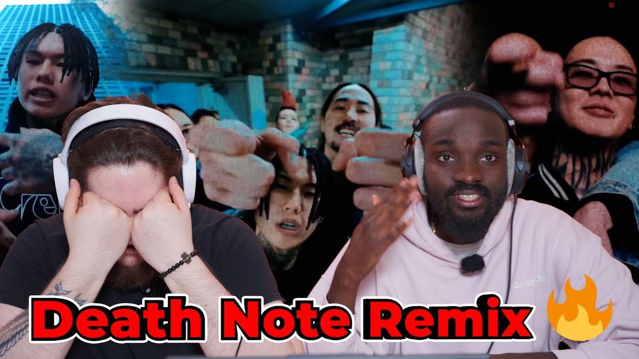 Pxrge Trxxxper × Jin Dogg × OVER KILL × NEMLAND - DEATH NOTE (REMIX) (Official Music Video) - 海外の反応