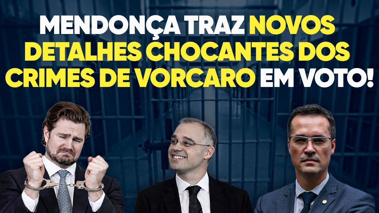 Mendonça traz novos detalhes CHOCANTES dos crimes de Vorcaro em voto!