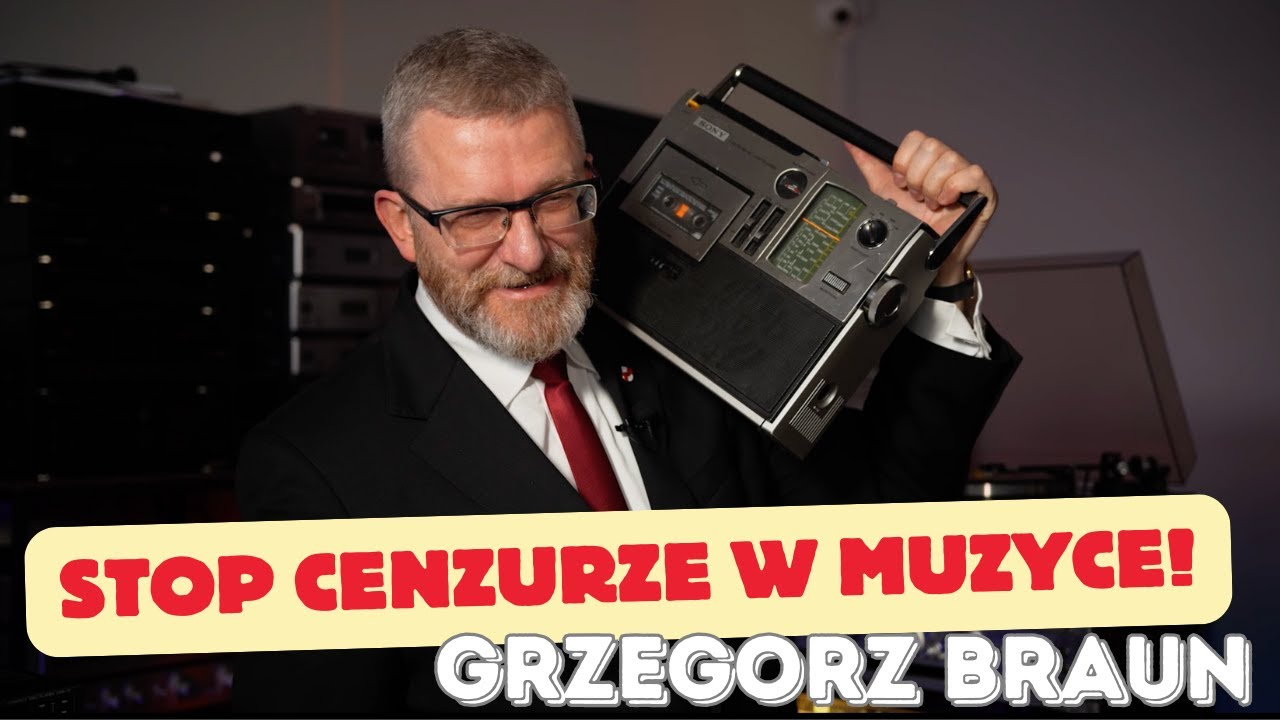 Cenzura, ideologia i winyle. Grzegorz Braun ujawnia, co robią z muzyką!