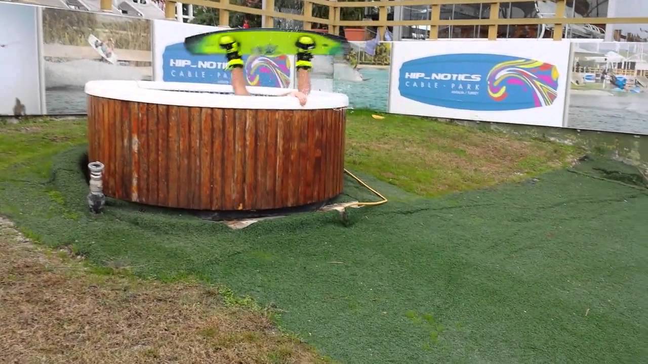 Nick Davies Hot Tub Fail