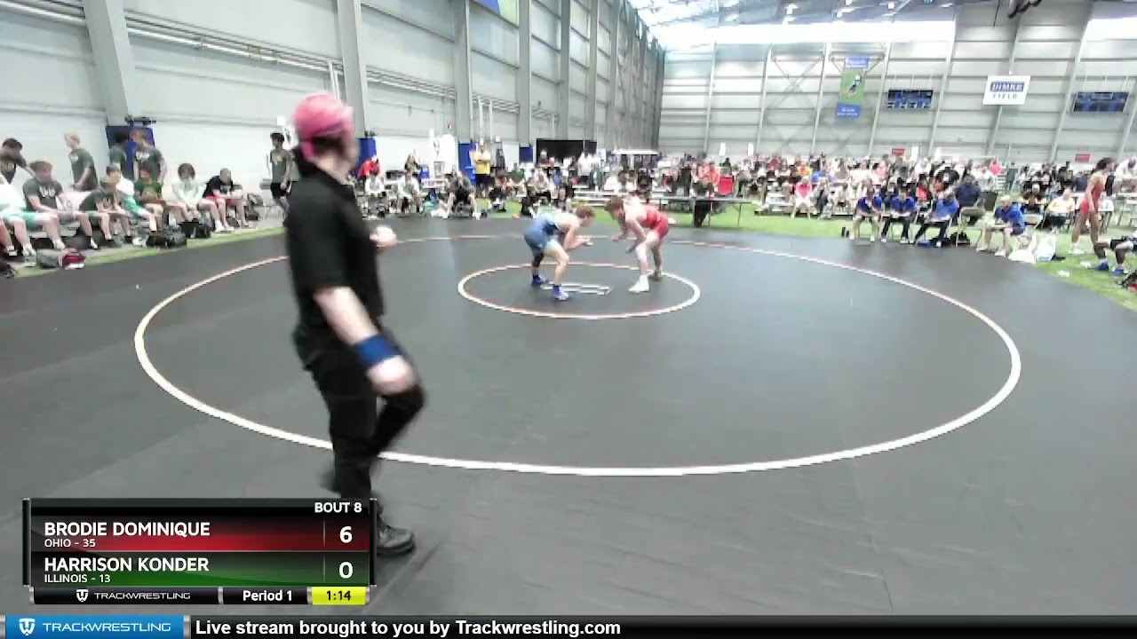 152 Lbs Round 2 (8 Team) - Brodie Dominique, Ohio Vs Harrison Konder, Illinois 6bf5
