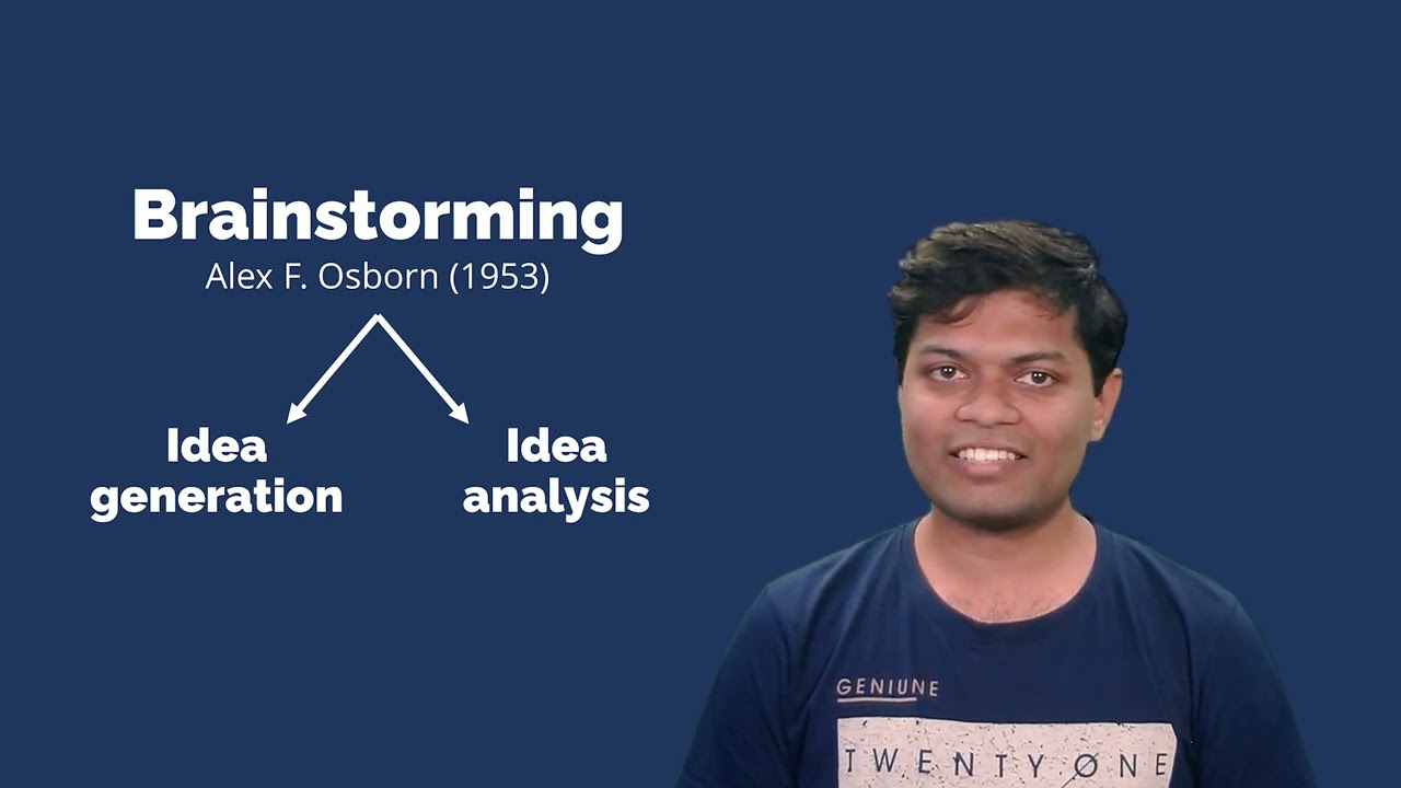 Module 5 - Lesson 1 - Idea Generation Method: Brainstorming