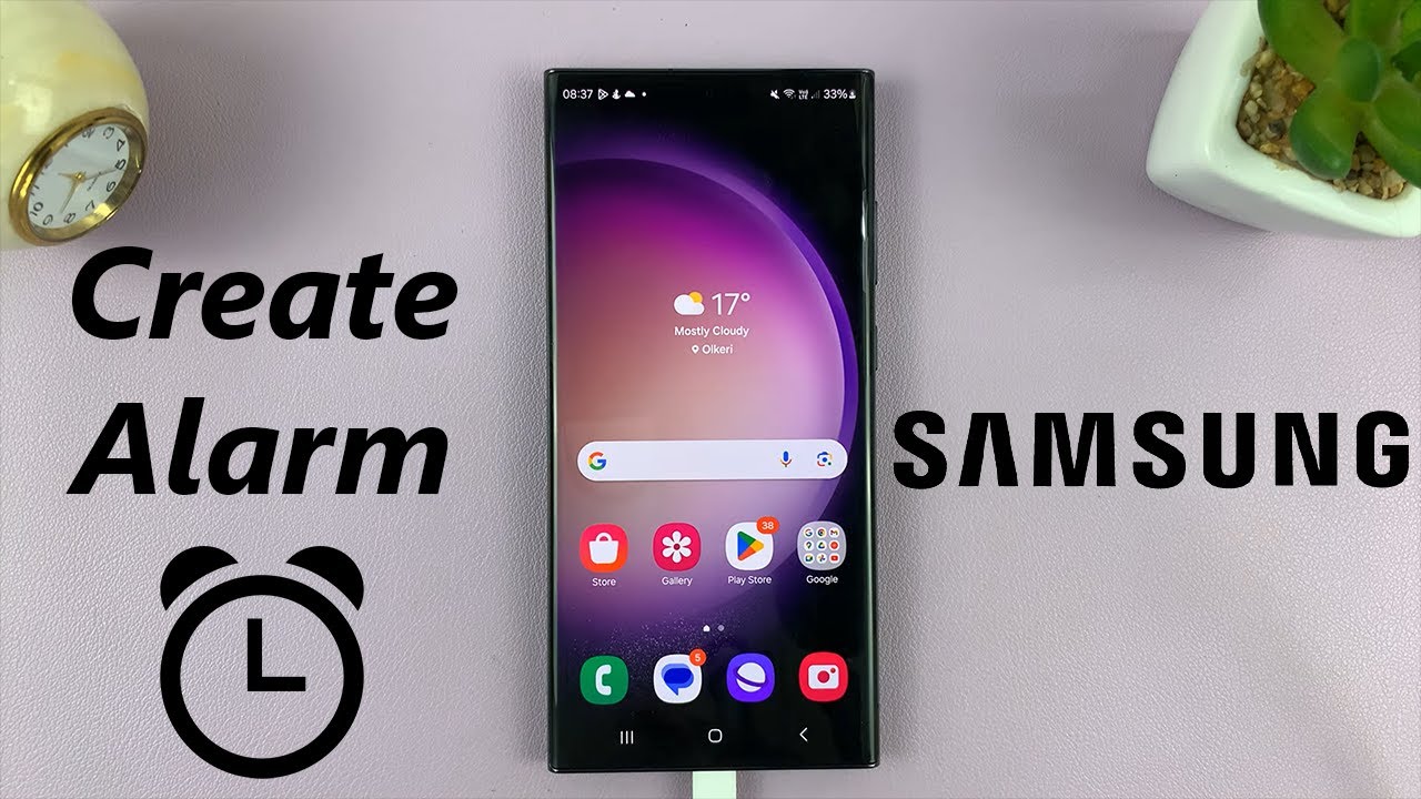 How To Set Alarm On Samsung Phone