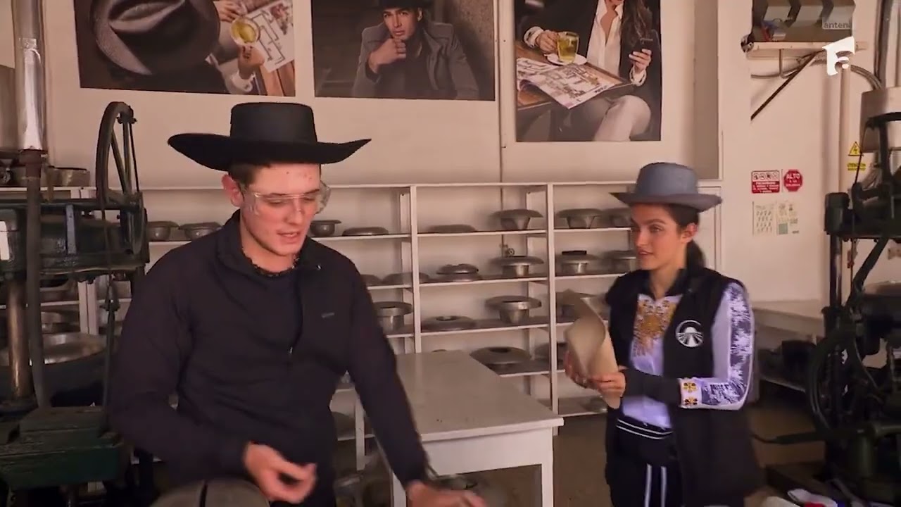 Aris și Alexia Eram au invatat sa faca sombreros la America Express