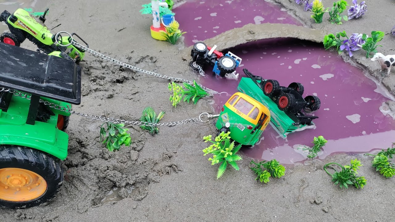 Diy Tractor Stuck in mood tractor trolley tempu excdented  , Shail ips, vivek experiment, Rv hakes,