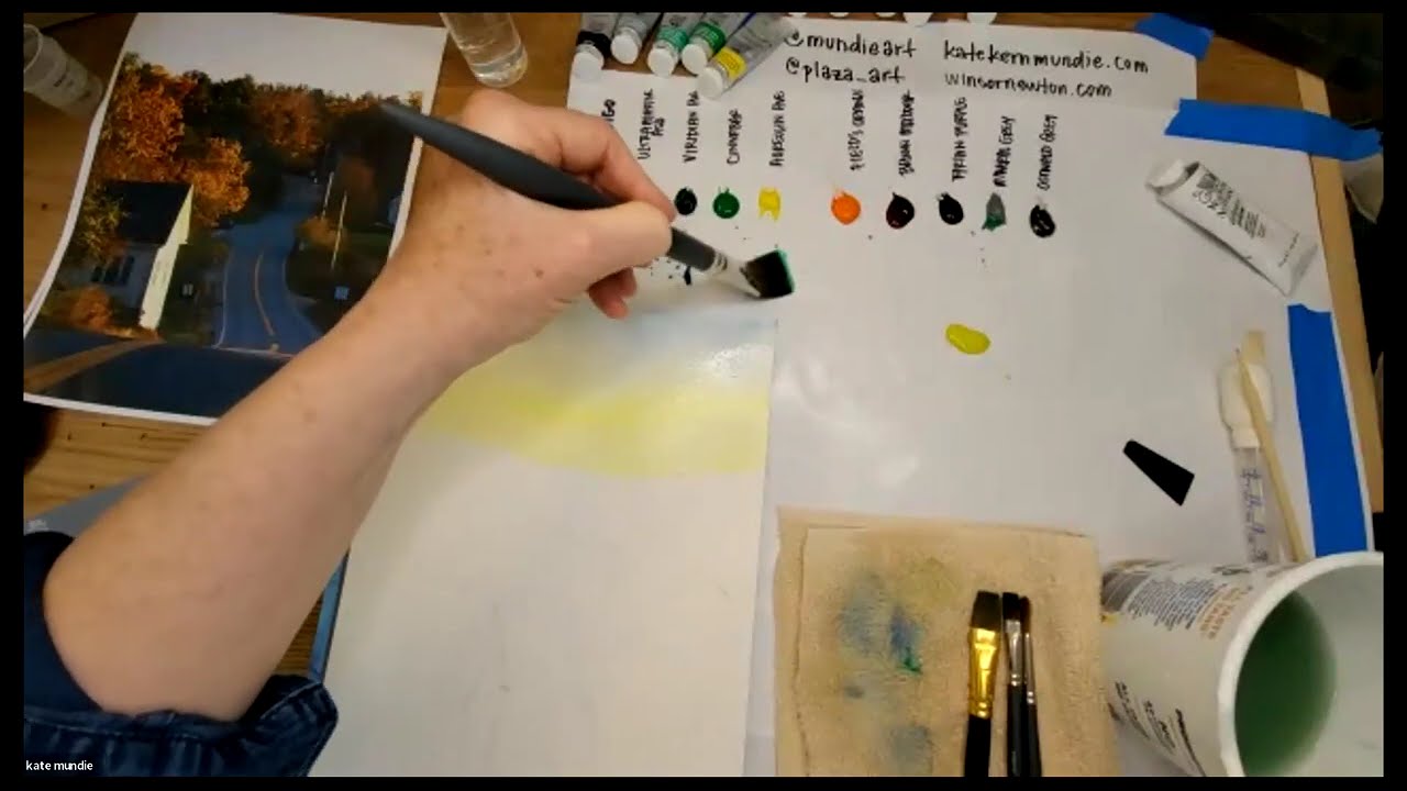 Painting Watercolor Landscapes with Winsor & Newton Revival Colors