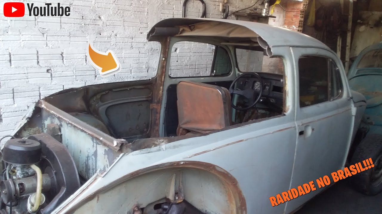 - NOVO PROJETO - FUSCA PICK UP, RARIDADE NO BRASIL!!! PARTE 3 -