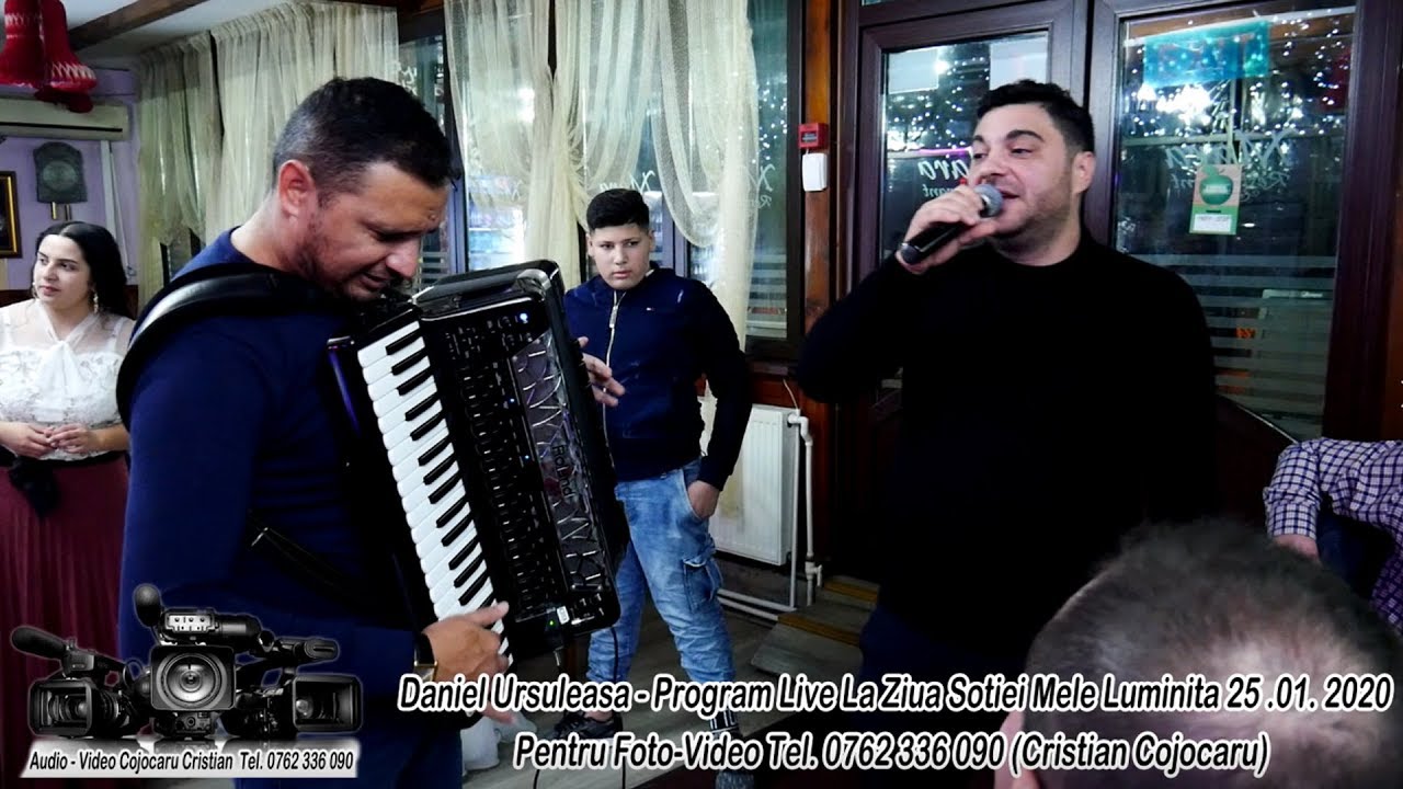 Daniel Ursuleasa - Program Live La Ziua Sotiei Mele Luminita 25.01.2020