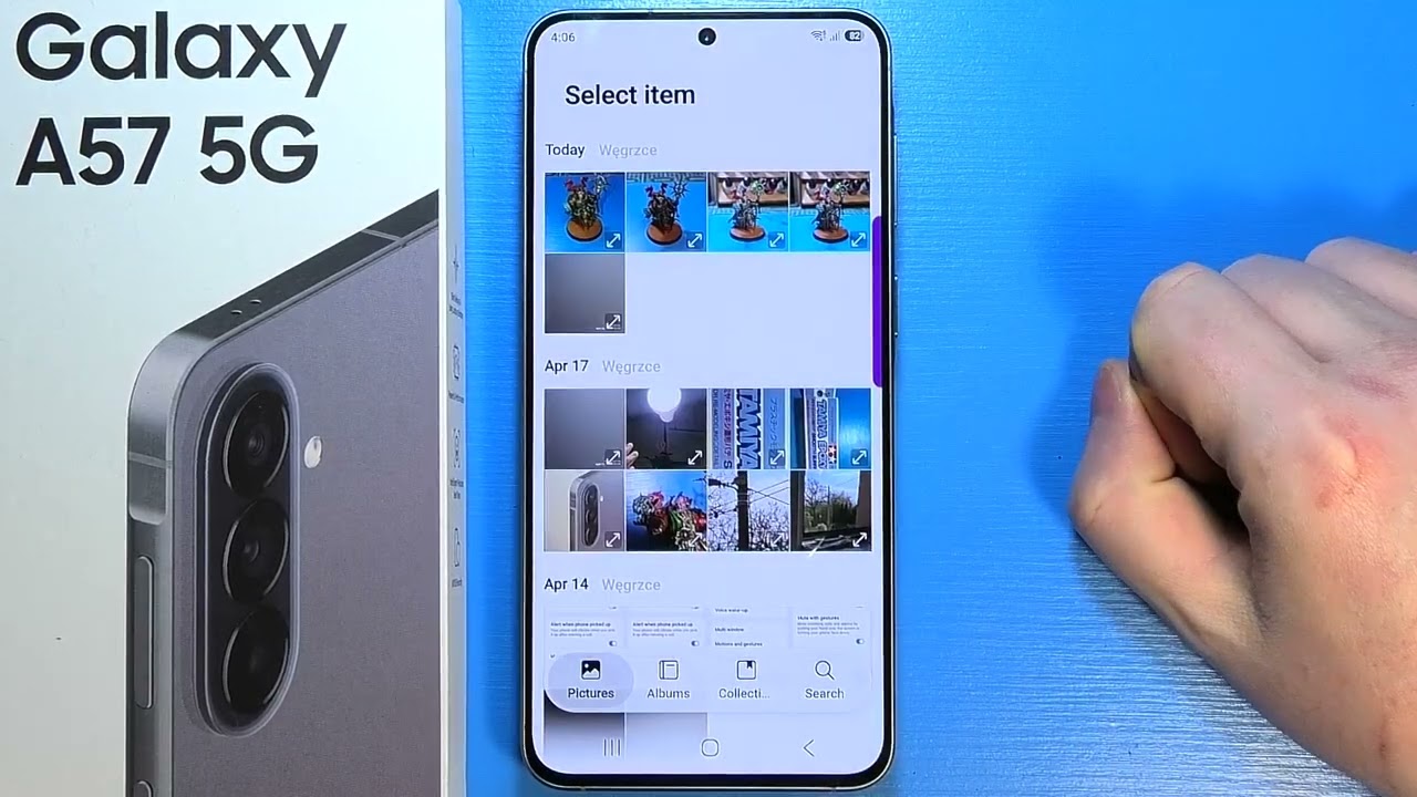 Samsung Galaxy A57 5G: How To Add Wallpaper Weather Effect
