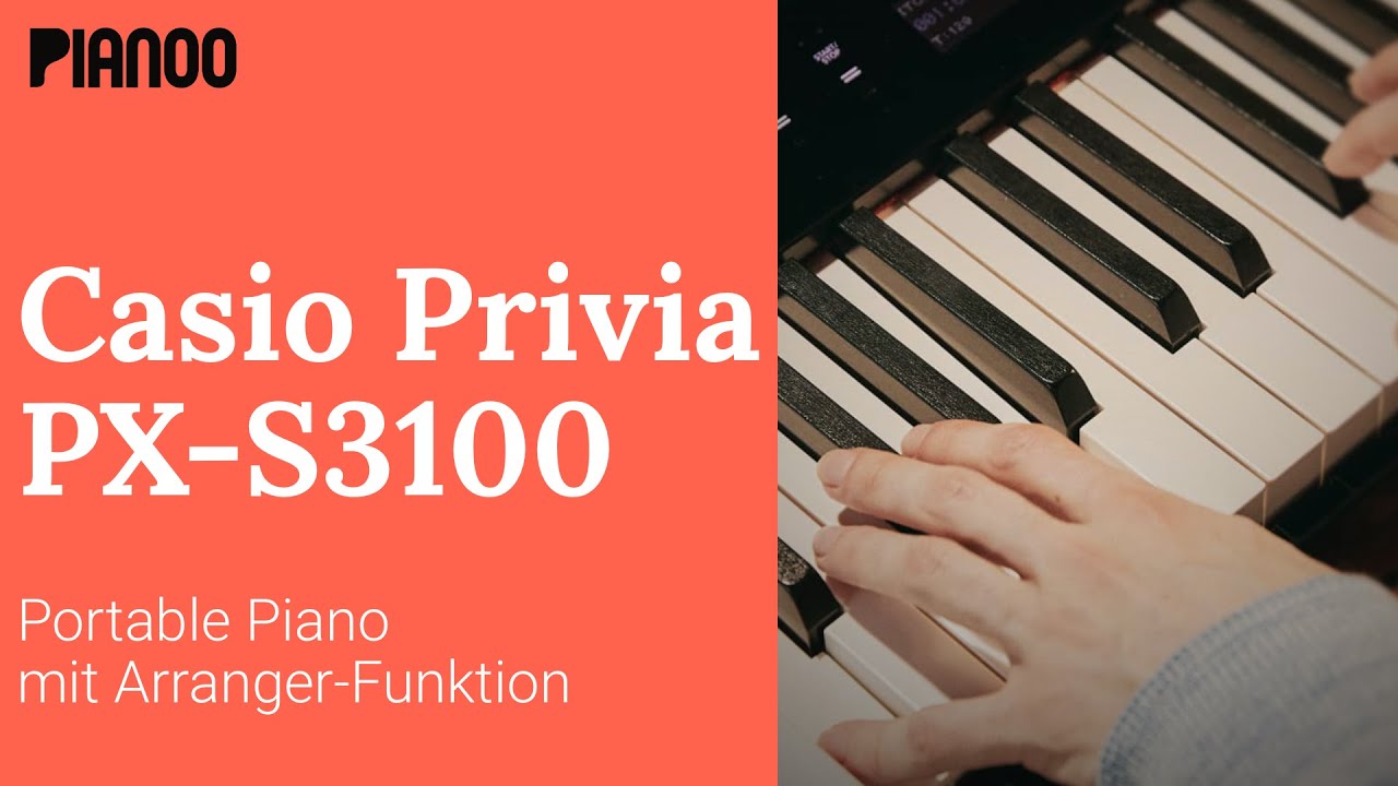 Casio Privia PX-S3100 - E-Piano mit Arranger-Funktion im Test