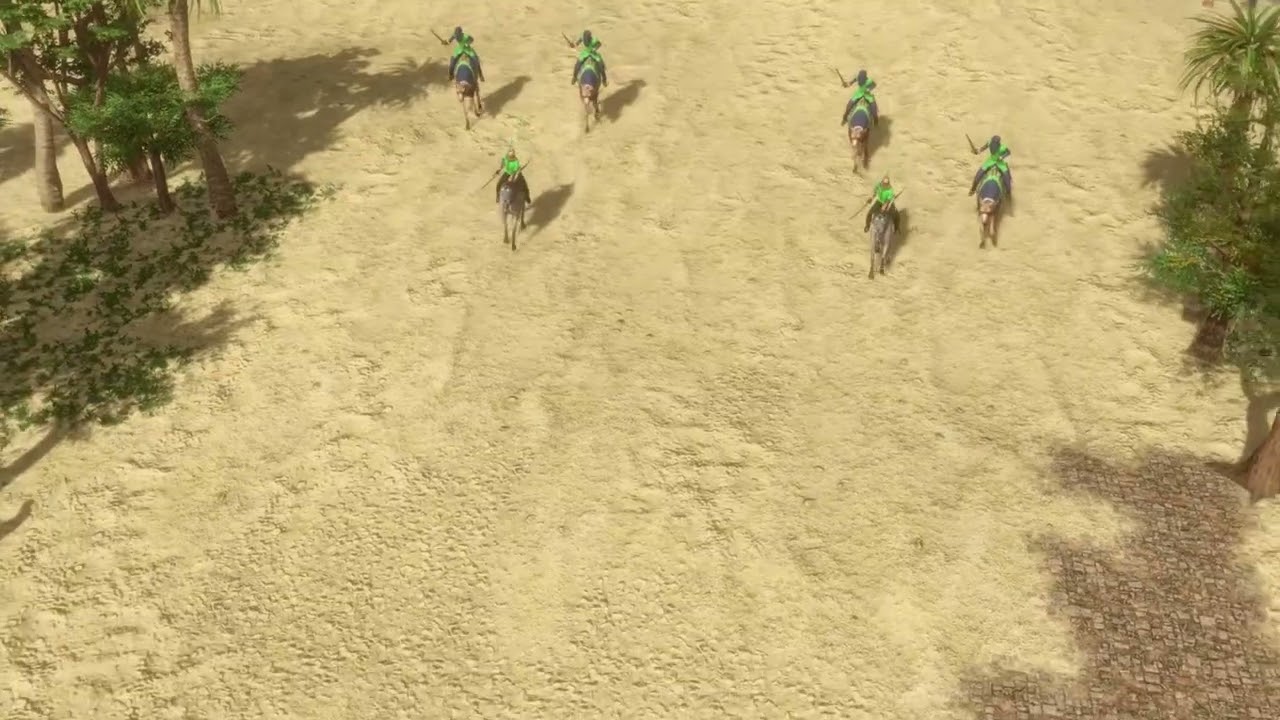 Saladin Mission 2: Lord of Arabia from AoEII with AoEIIIDE cinematic (testing)