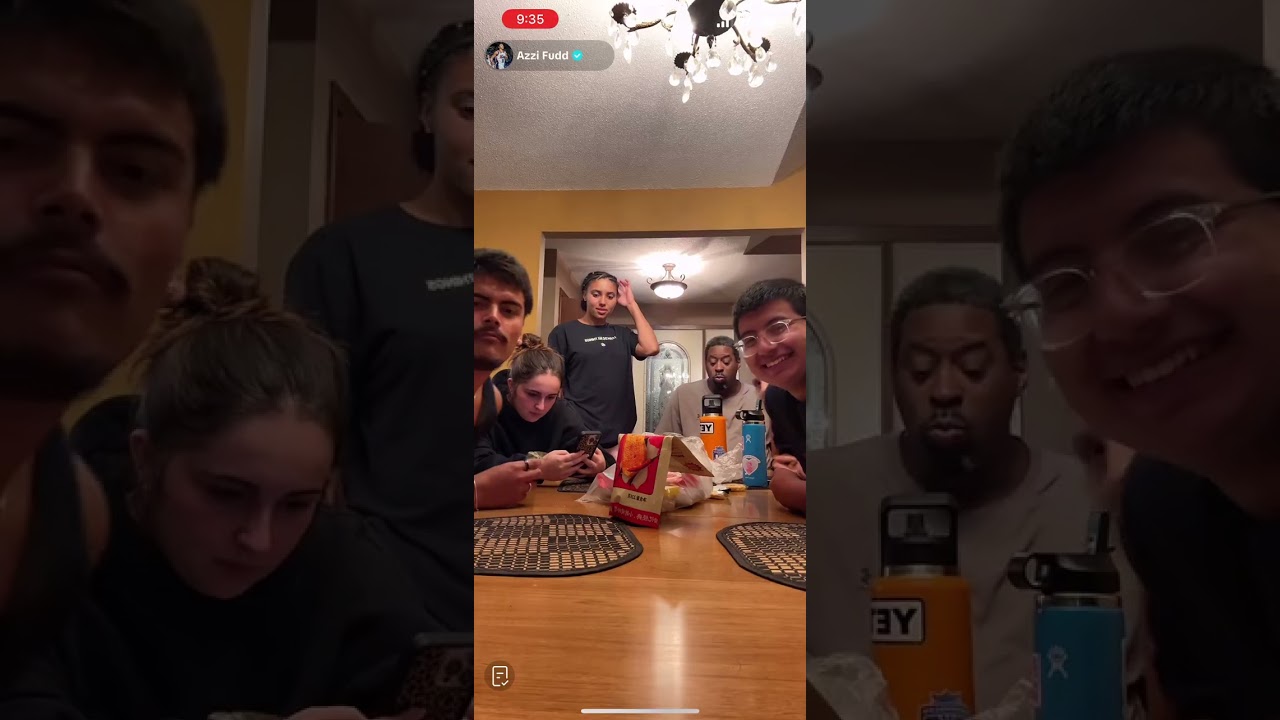 azzi fudd tiktok live 8/22/25 part 1