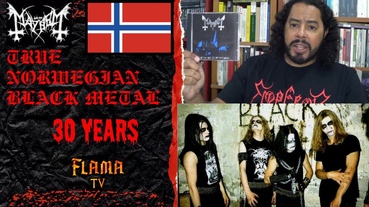 Black Metal Noruegu&ecirc;s - Euronymous, Mayhem, DarkThrone, Emperor, Immortal 30 anos depois da inf&acirc;mia