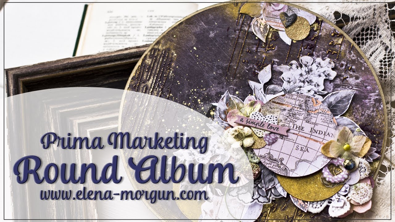 Scrapbooking | ScanNCut Round Album Part 1