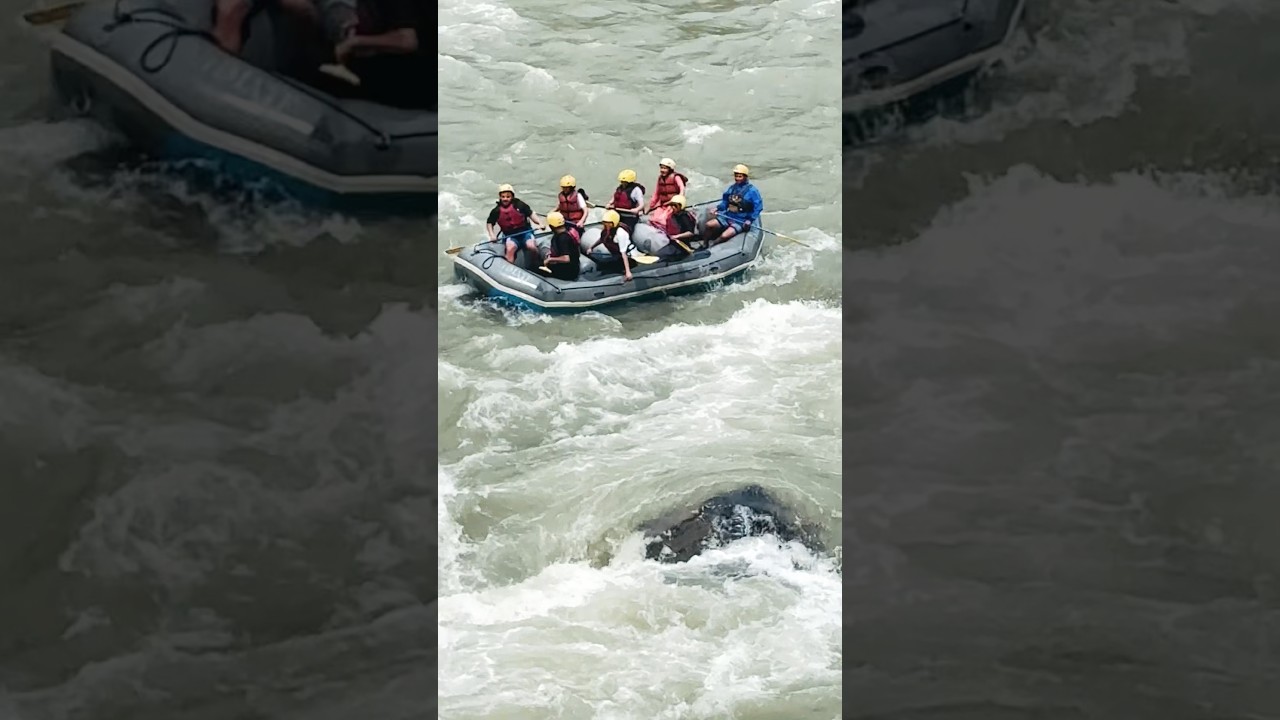 Bhote Koshi rafting experience|truely thrilling experience #bhotekoshi #goviral #fun #goviral