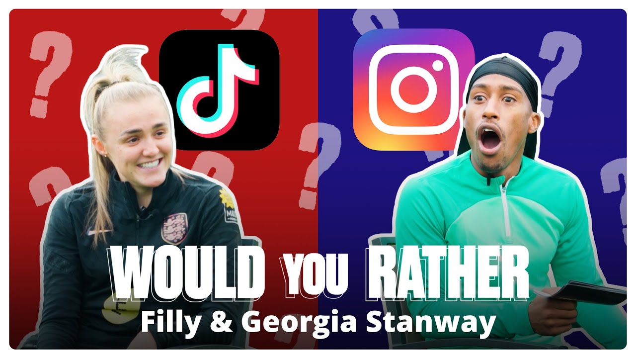 ''I'D RATHER RETIRE THAN PLAY FOR LIVERPOOL!'' 😂 | Would You Rather ft. Georgia Stanway