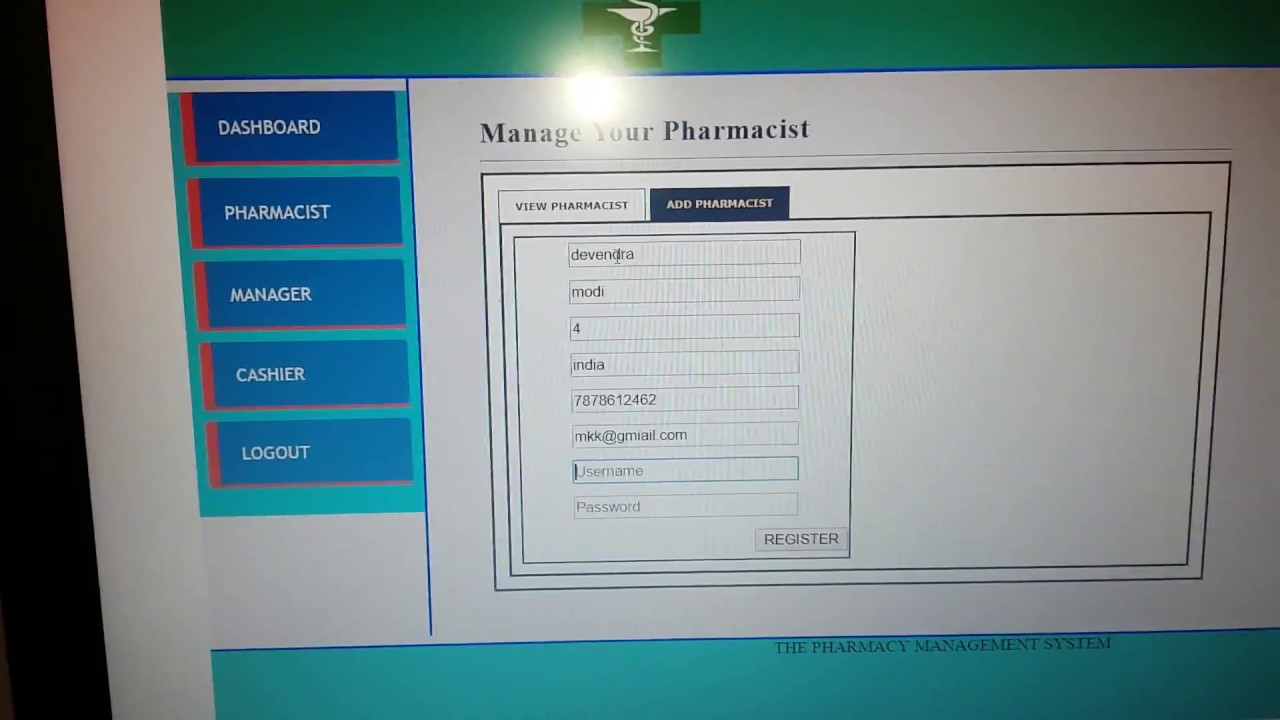 Pharmacy/Medical Store Management System Project .