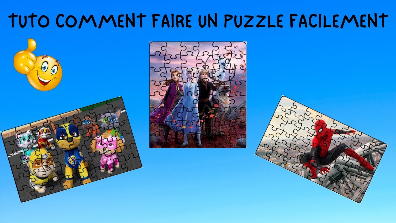 TUTO COMMENT CRÉER UN PUZZLE FACILEMENT