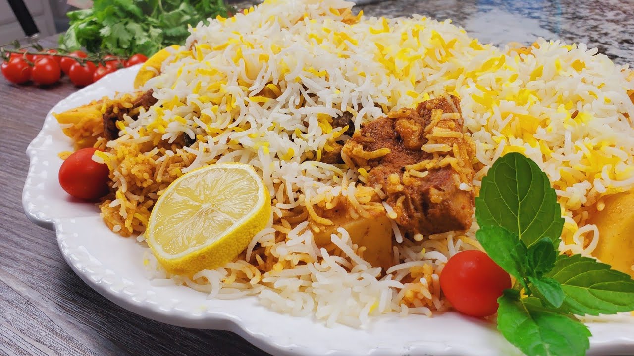 رز كابلي لحم طريقه خرافيه  kabil rice recipe
