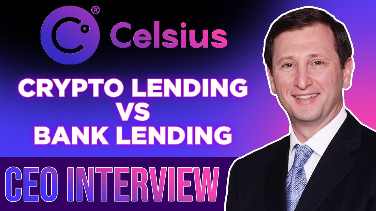 Celsius CEO Alex Mashinsky interview | Crypto Lending vs Bank Lending