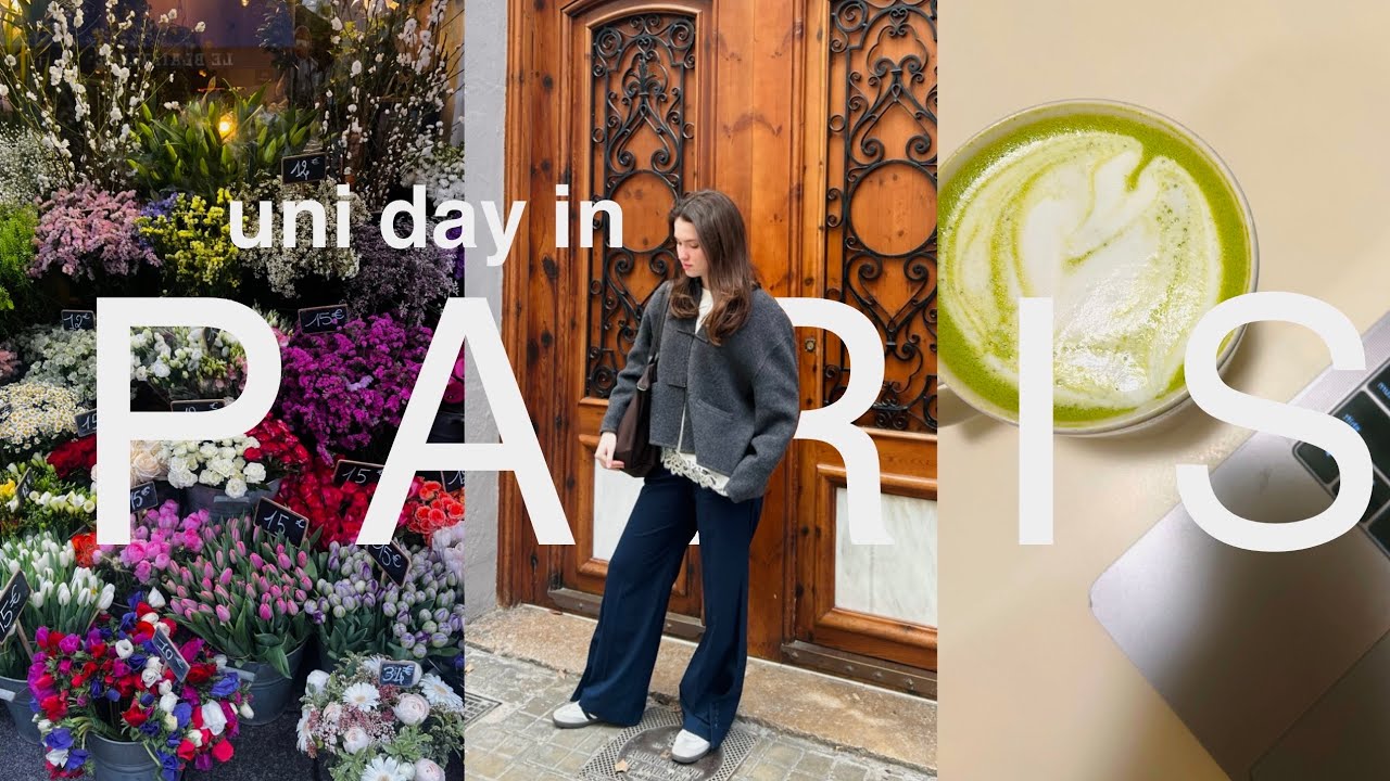 day in my life as a uni student in paris