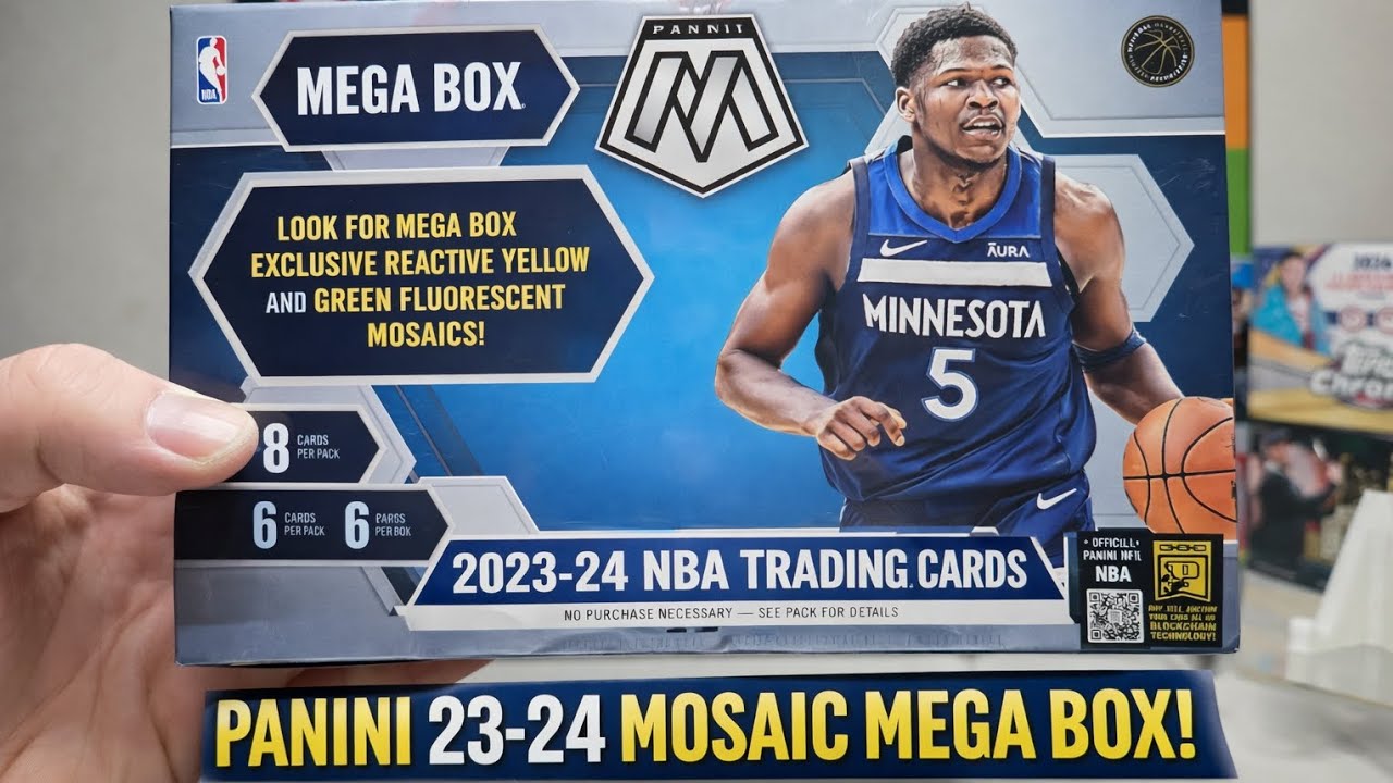 PANINI 23-24 MOSAIC MEGA BOX 😱 Shaq, LeBron, Curry & KD ALL HIT!