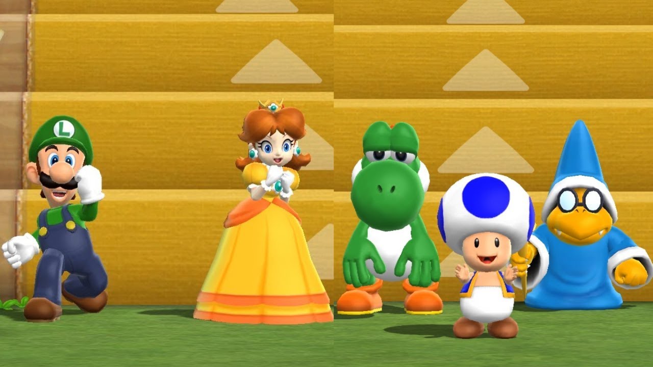 Mario Party 9 - All Characters - Step It Up #1