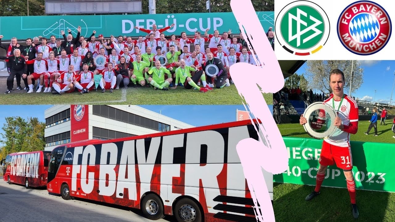 FC Bayern München erobert Berlin 😱🔥| Drei Teams - 3x Deutscher Meister | DFB Ü-Cup 2023