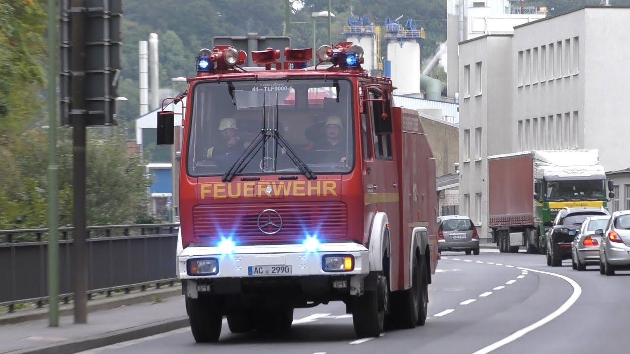 [Wasserwerfer 9000] Gesamtwehrübung Feuerwehr Stolberg