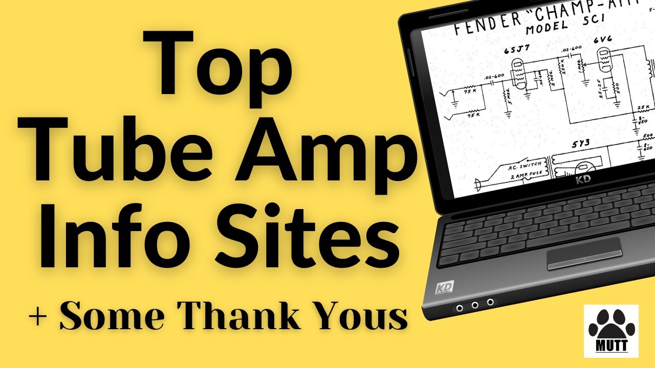 Best Websites for Tube Guitar Amp Builders: Schematics, Tube Data and Amplifier Design Info