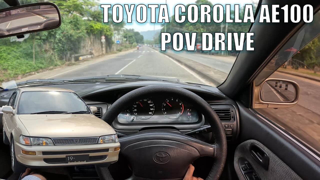 Toyota Corolla AE100 POV Drive and Walkthrough