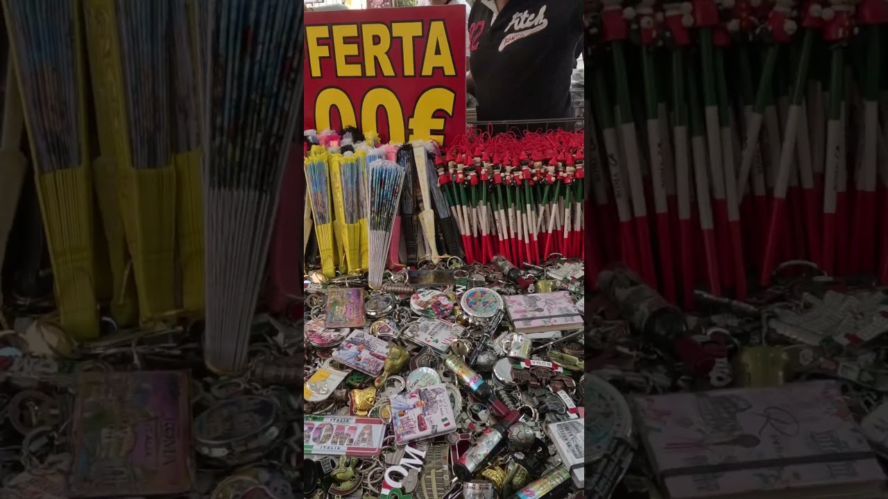 Souvenirs. &euro;1 in Rome #Rome #Travel #youtubeshorts #Souvenirs ￼#subscribe