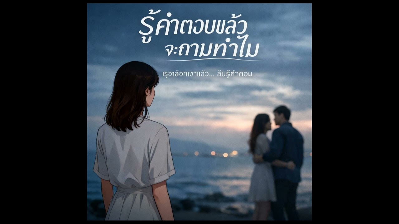 ชื่อเพลงรู้คำตอบแล้วจะถามทำไม-souknoy(เนื้อเพลงผ)#เพลงใหม่ #เพลงฮิต #ฟังเพลง 