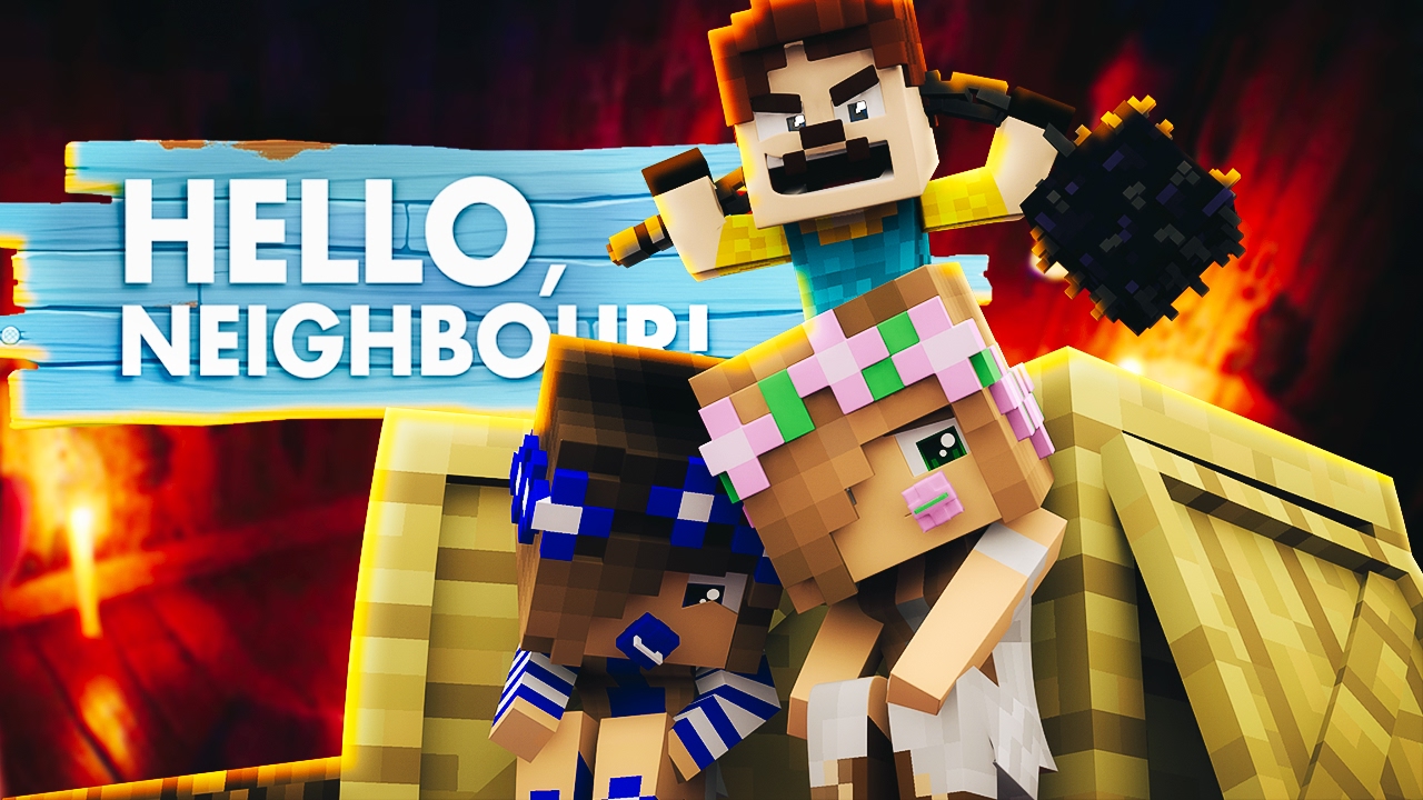 Minecraft Baby Hello Neighbour - У СОСЕДЯ В ЗАЛОЖНИКАХ МАЛЕНЬКАЯ КЕЛЛИ!