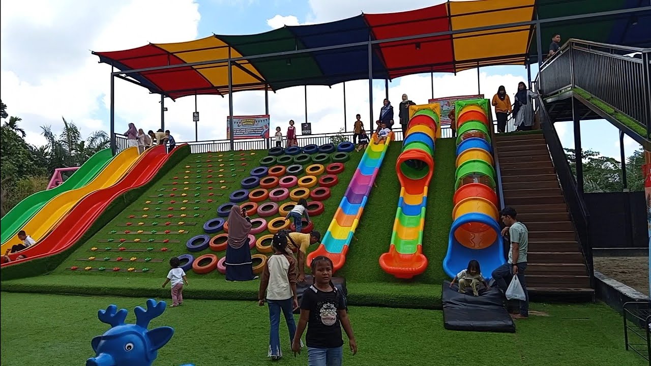 Wisata Baru Playground Terlengkap The Nice Playland Pekanbaru
