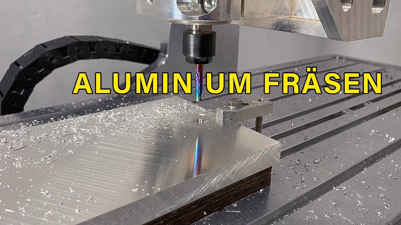 Aluminium CNC Tutorial für Anfänger | mit Fusion 360 und Estlcam