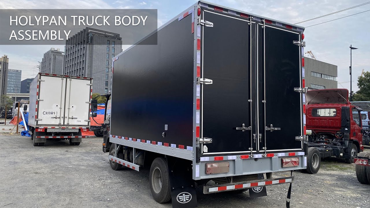 Light Weight HolyPan 4.2m Truck Body Assembly Video