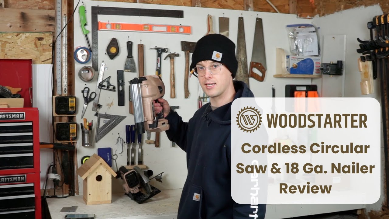 $200 for BOTH?! Woodstarter Cordless BRad Nailer + Circular Saw Honest Review & Test