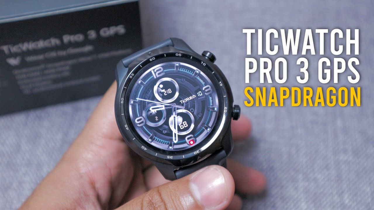 Review Smartwatch FLAGSHIP 2021! TicWatch Pro 3 GPS!