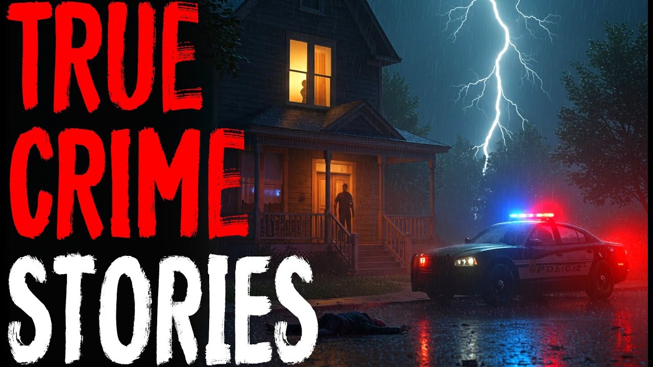 Disturbing True Crime Stories For Sleep With Rain Sound | NO ADS | Vol.66