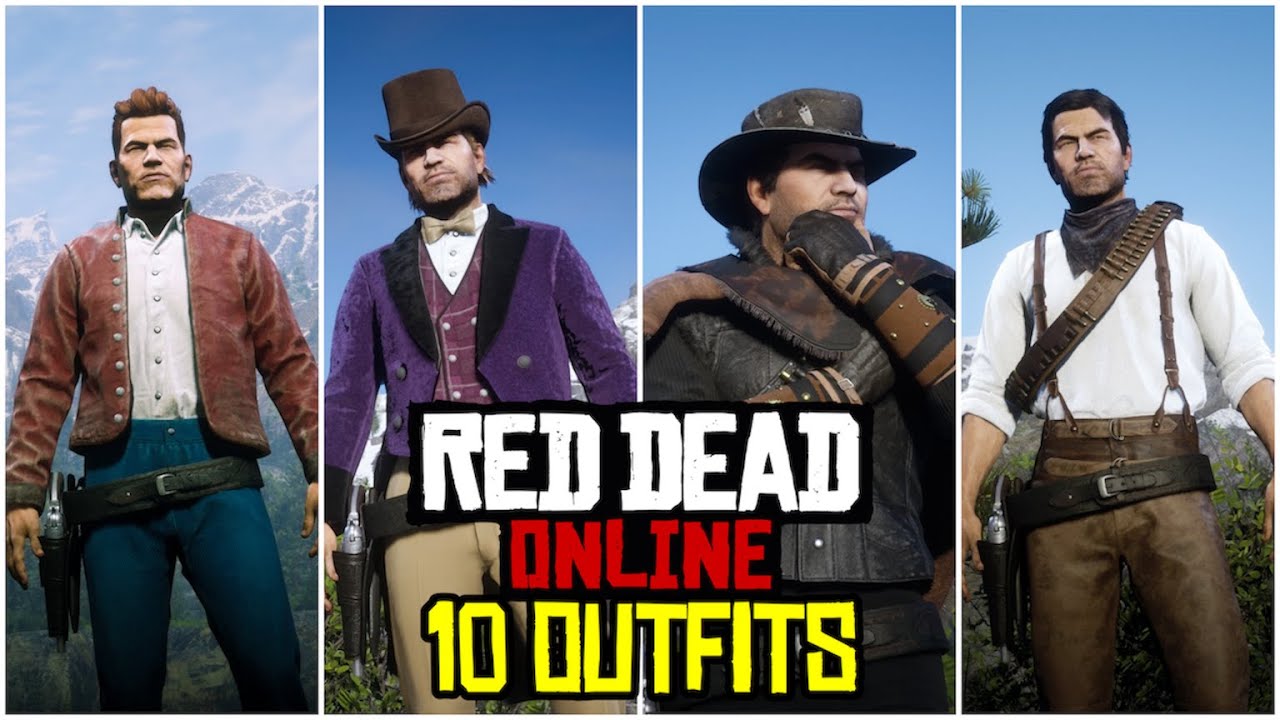 Red Dead Online: 10 лучших нарядов (Ред Харлоу, Томми Шелби, Эррон Блэк и другие!)