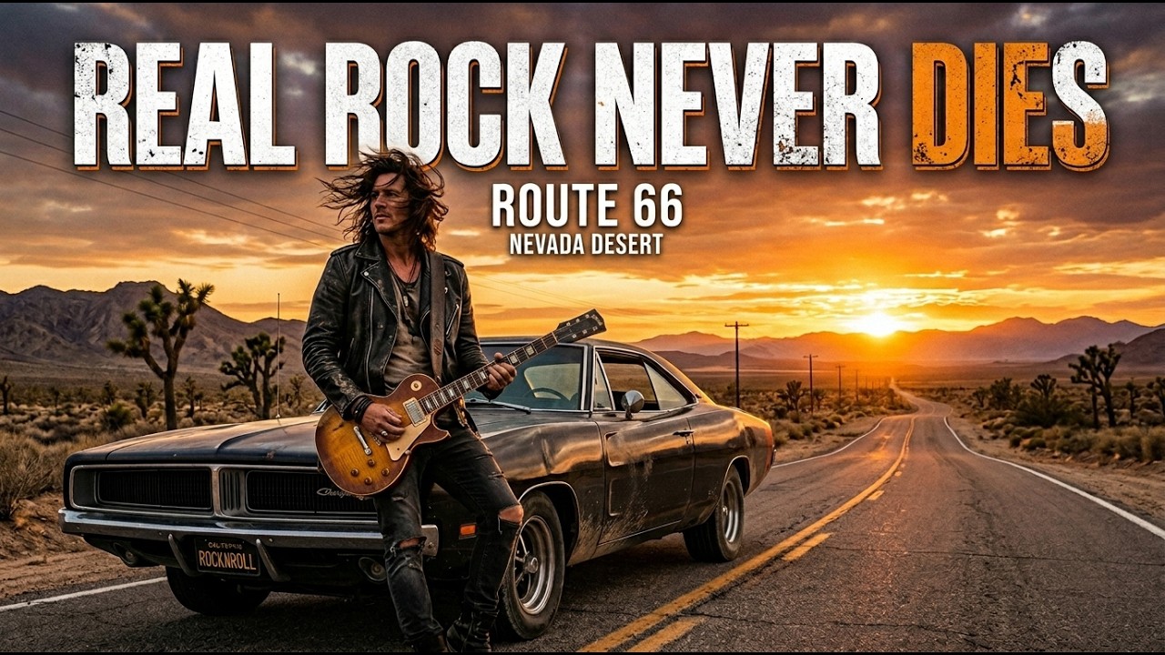 The Spirit of Rock Lives On 🎸 Legendary Rock Vibes You Can’t Stop Playing