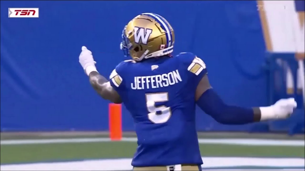 Winnipeg Blue Bombers Willie Jefferson 2024 Regular Season Highlights