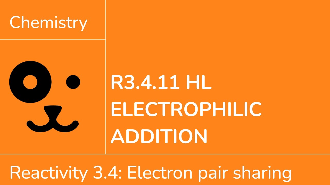 Reactivity 3.4.11 HL Electrophilic Addition [IB Chemistry HL]