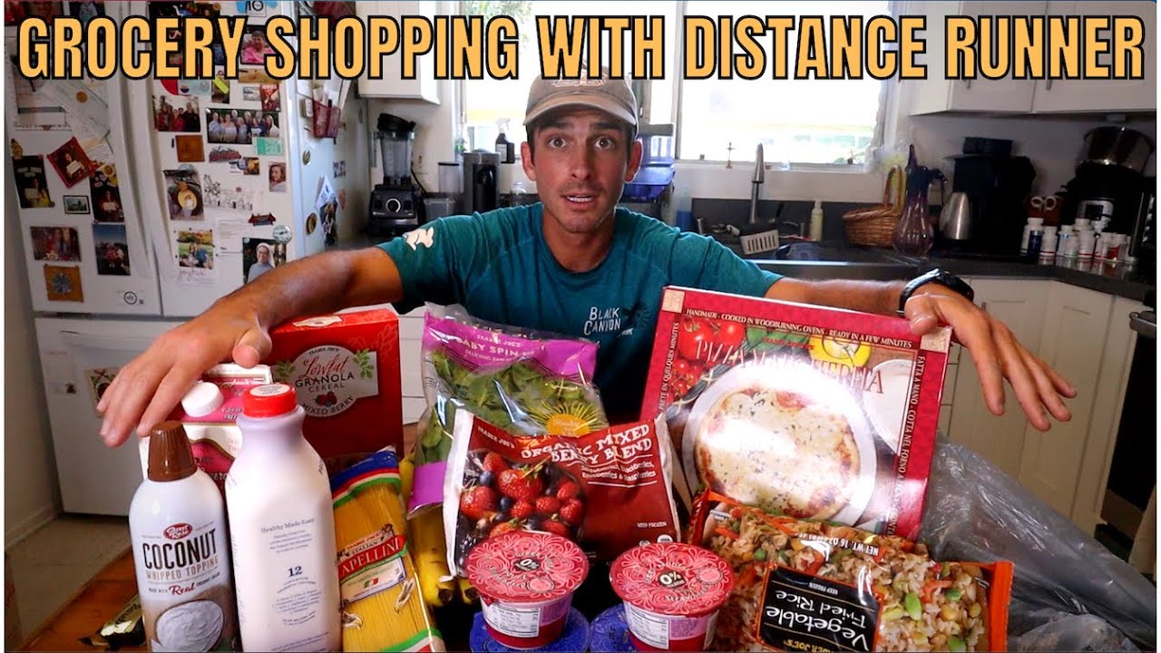 GROCERY SHOPPING WITH A DISTANCE RUNNER | Runners Diet