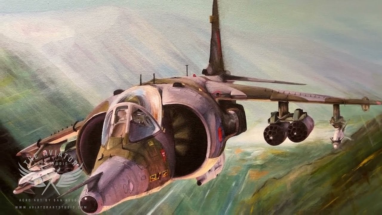 Dan Hedger AviatorArtStudio Harrier GR3