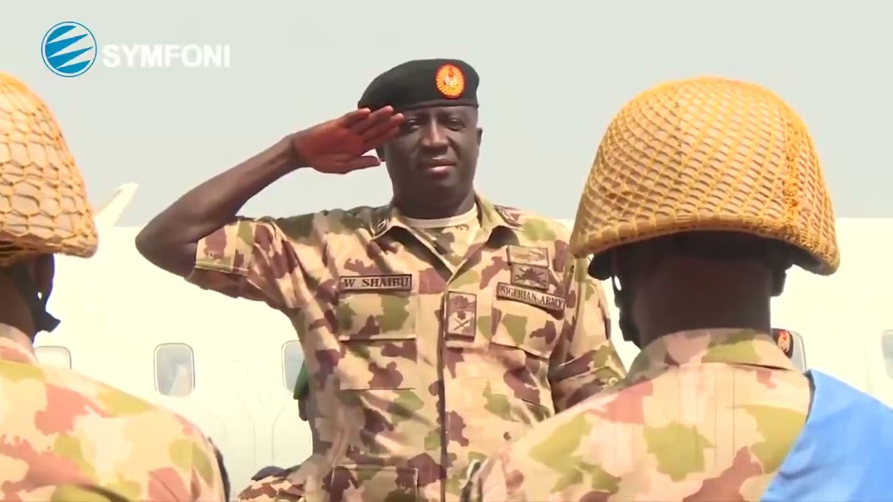 Trump's Threat: Maj. Gen. Waidi Shaibu Hits Maiduguri, Fires Up Troops to Crush Boko Haram