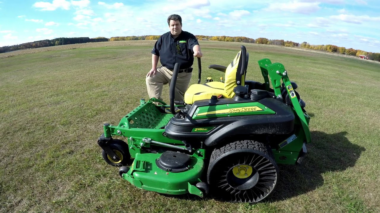 John Deere Commercial Ztrak Tweel & ZGlide Suspension