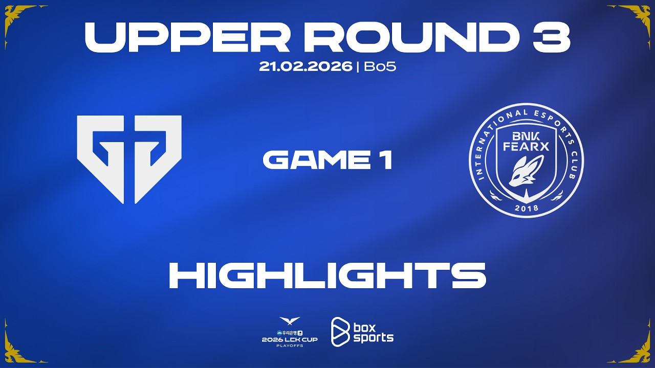 Highlights GEN vs BFX | Game 1 | Upper R3 | Playoffs LCK CUP 2026