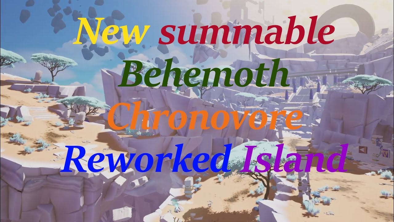 Dauntless New behemoth Chronovore on a reworked island & a new way to summon him/her